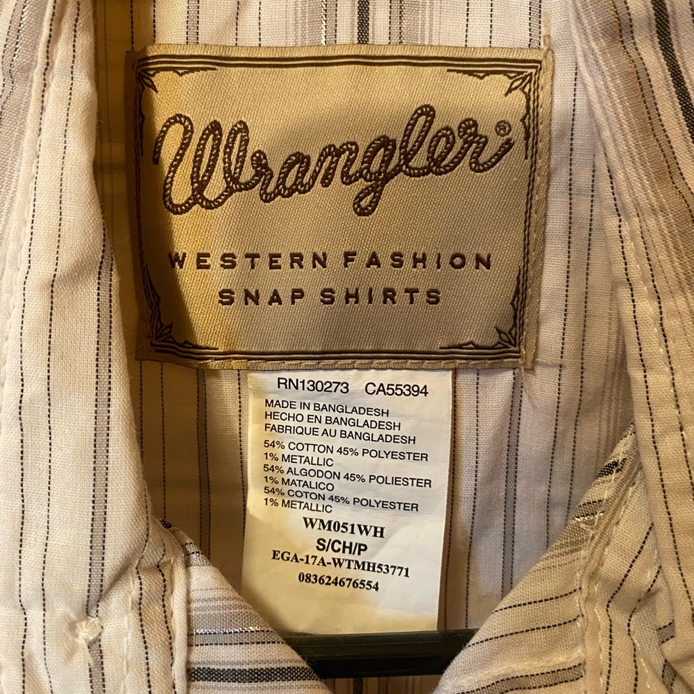 Wrangler Pearl Snap